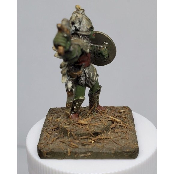 Ogre Warrior With With White Feathers Shelf Sitter Mini Statue Home Décor - Picture 5 of 12